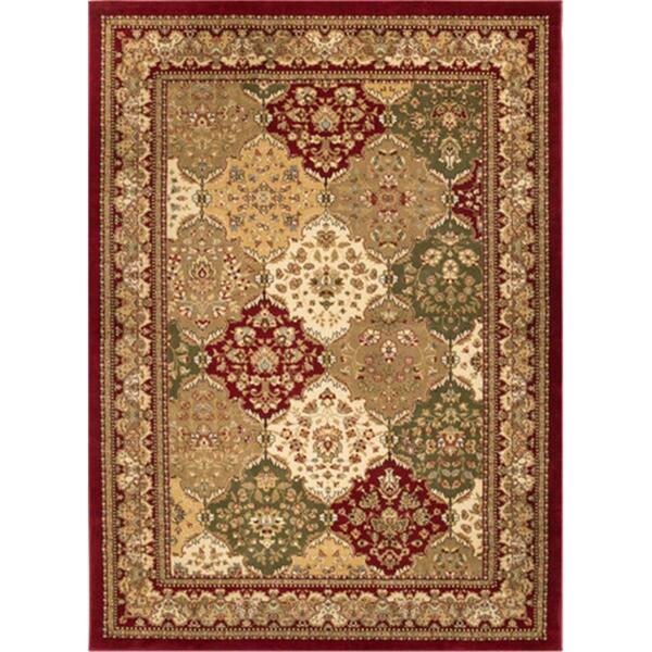 Well Woven Timeless Mina-Khani Rug- Red - 2 ft. 3 in. x 7 ft. 3 in. 36102